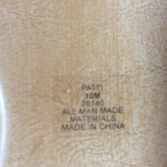 Vintage Fashion Bug Patti Slide Woven Square Toe Platform Y2K Sandal Size 10 M - Picture 4 of 7